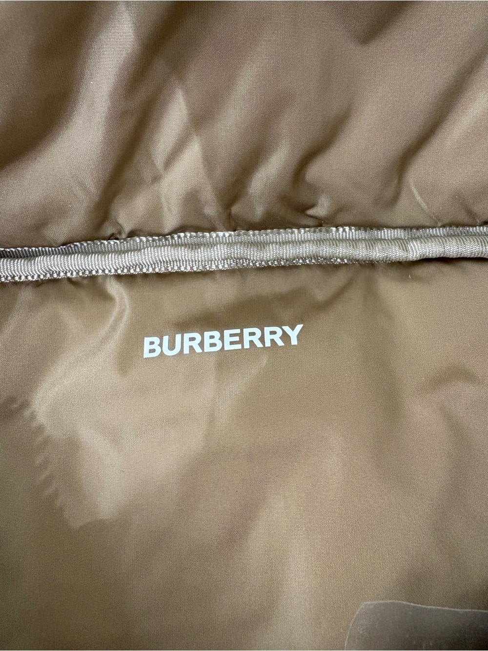 Burberry Black Nylon Belt Bag with Logo Patch - Picture 5 of 8